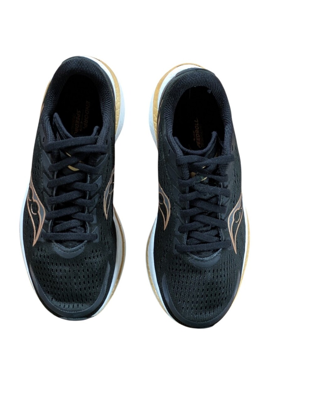 Saucony Endorphin Speed 3 Black Gold Running Shoes Size 7 - Picture 2 of 11